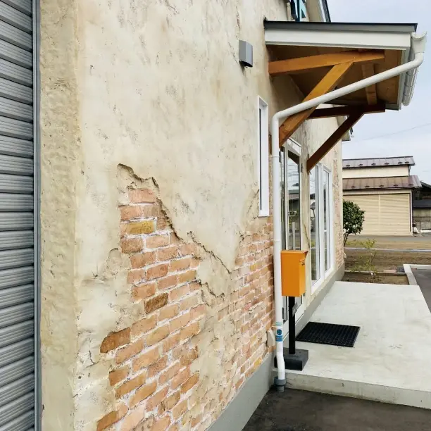 デザコンウォールのアンティークな壁面